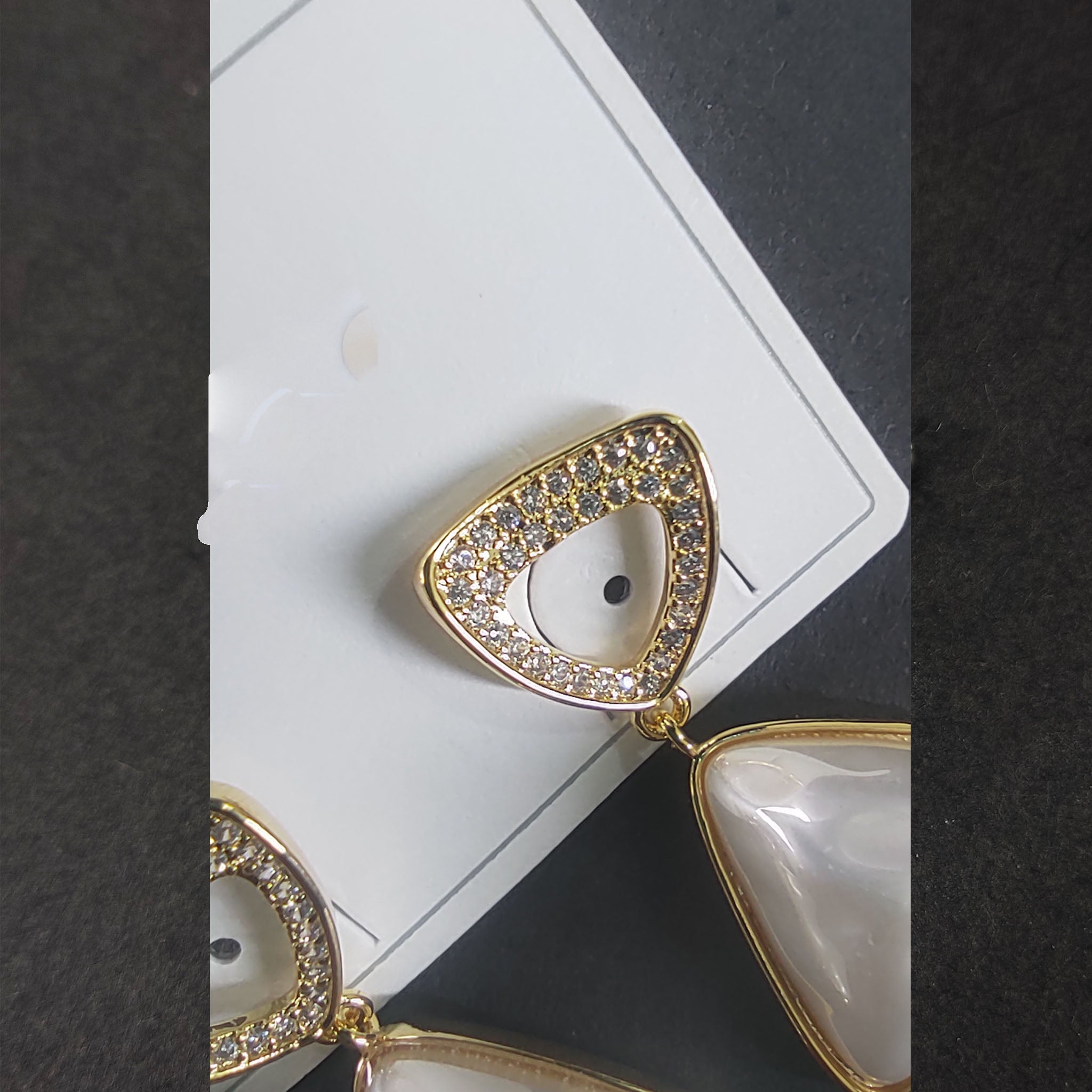 Enchanted Bloom Pearl Drop Earrings