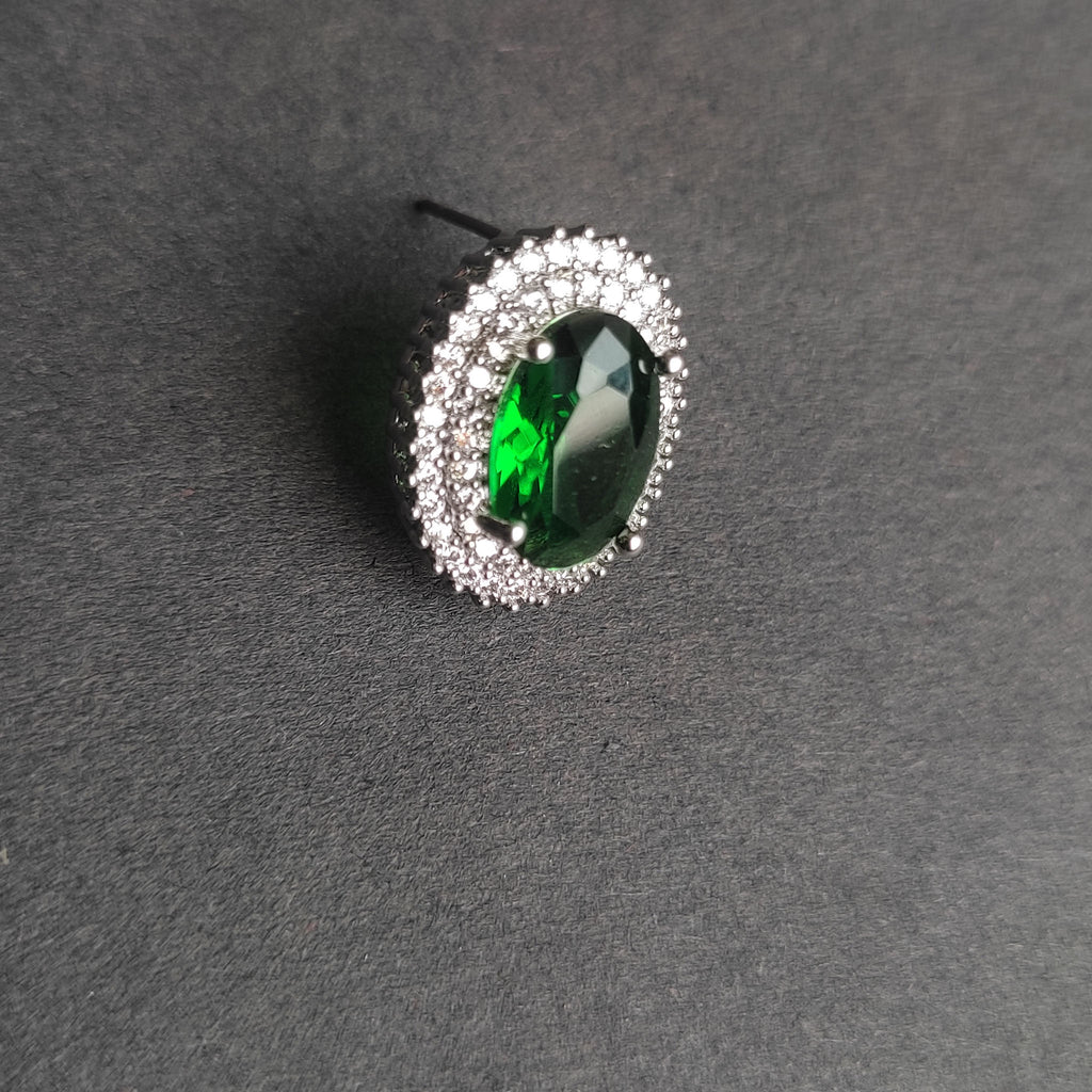 The Prism Silver Cascade (Linear Earrings)